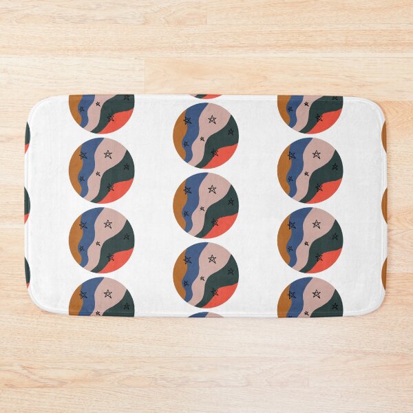 Item preview, swirl design circle with stars designed and sold by gbmalan.