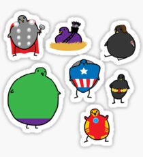 The Avengebirbs + Winter Birb Sticker