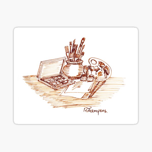 Painter's Corner Sticker