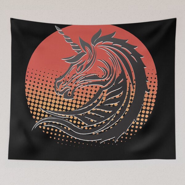 Item preview, Black Unicorn cool  designed and sold by OneTimeEngineer.
