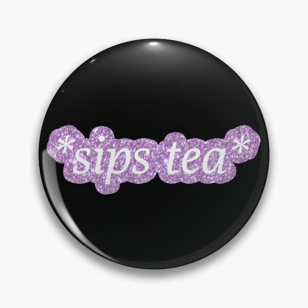 Item preview, Sips Tea - Purple designed and sold by mydoodlesateme.