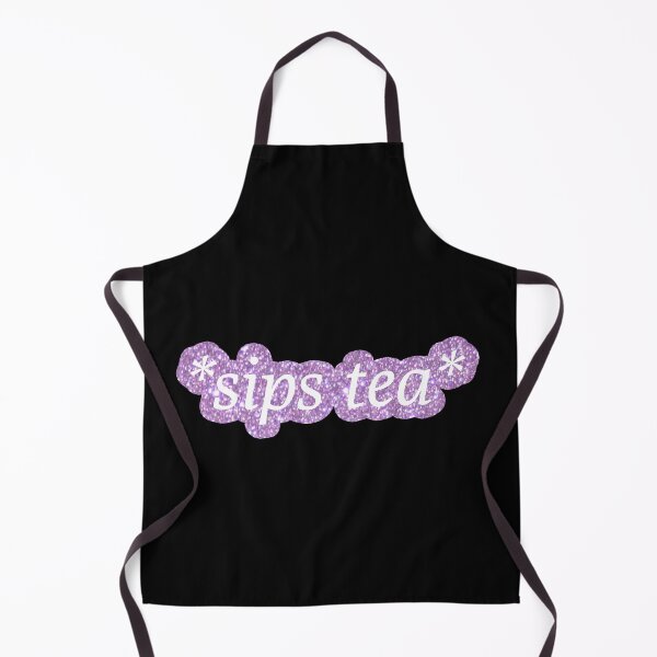 Item preview, Sips Tea - Purple designed and sold by mydoodlesateme.