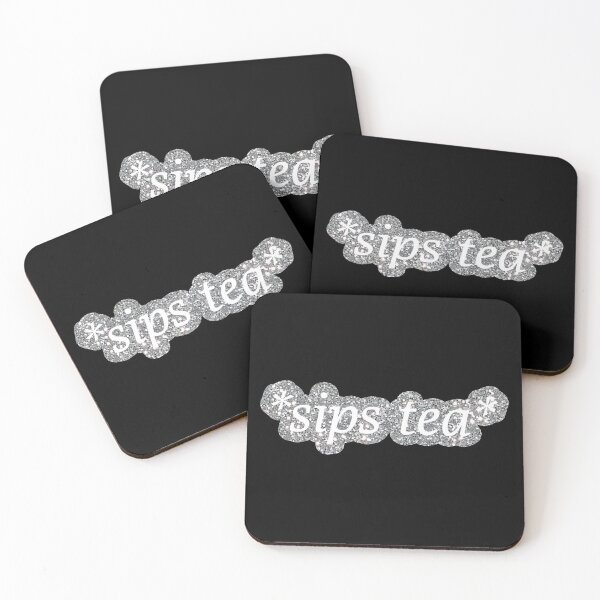 Item preview, Sips Tea - Grey designed and sold by mydoodlesateme.
