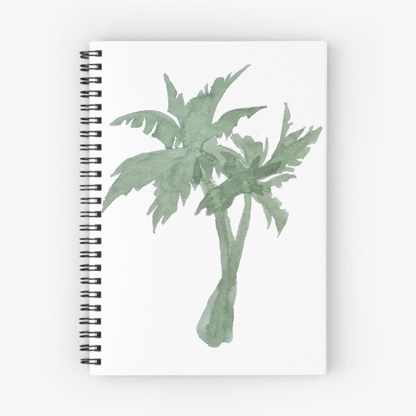Item preview, aesthetic watercolour palm tree designed and sold by Catlit.