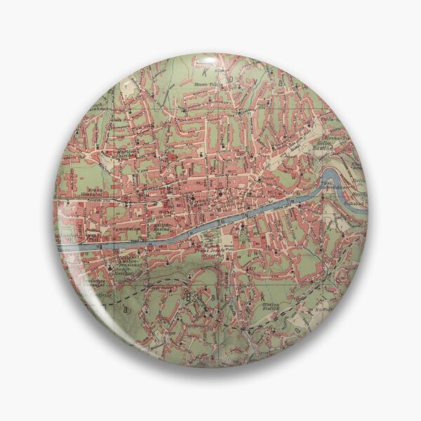 Item preview, Vintage Map of Sarajevo Bosnia and Herzegovina (1912) designed and sold by BravuraMedia.