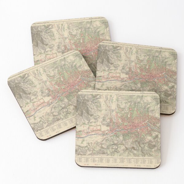 Item preview, Vintage Map of Sarajevo Bosnia and Herzegovina (1912) designed and sold by BravuraMedia.