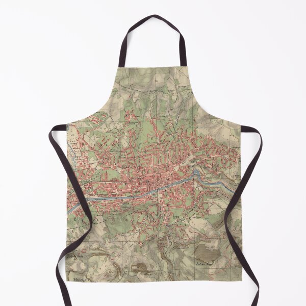 Item preview, Vintage Map of Sarajevo Bosnia and Herzegovina (1912) designed and sold by BravuraMedia.