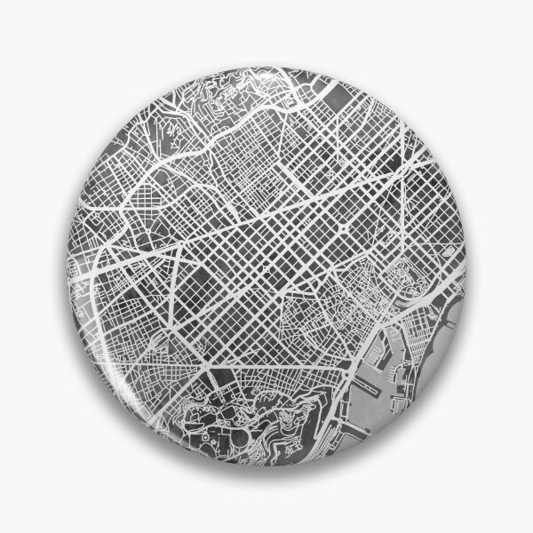 Item preview, Barcelona Spain City Map designed and sold by ArtPrints.