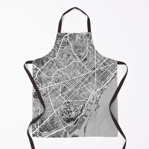 Item preview, Barcelona Spain City Map designed and sold by ArtPrints.