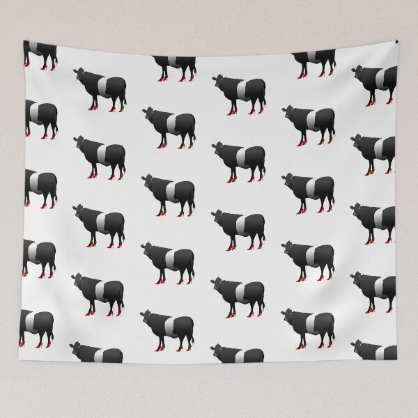 Item preview, Cow with red high heels design designed and sold by AlanHillArt.