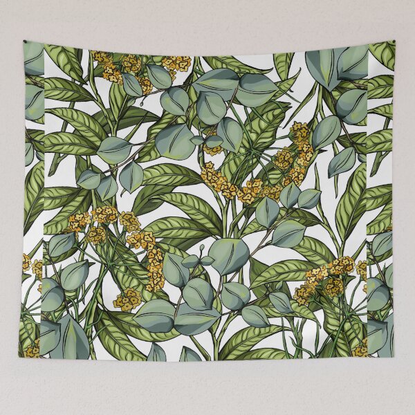 Item preview, Tropical, Leafy, Floral Pattern Design designed and sold by Ashleylcoop.