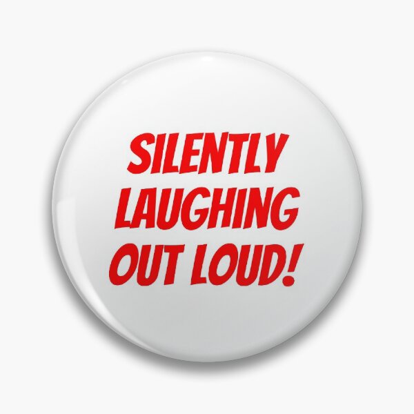 Item preview, Silently Laughing Out Loud | Typography designed and sold by rsty11.