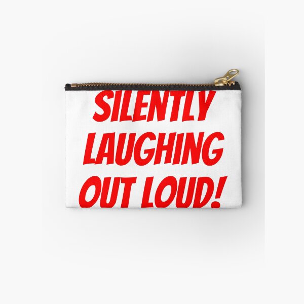 Item preview, Silently Laughing Out Loud | Typography designed and sold by rsty11.
