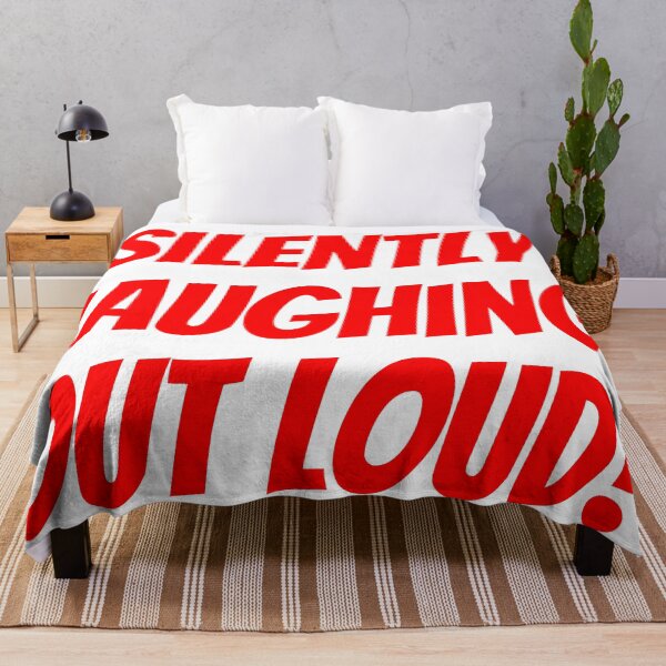 Item preview, Silently Laughing Out Loud | Typography designed and sold by rsty11.