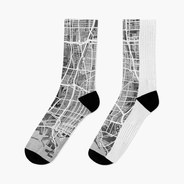 Item preview, Long Beach California City Street Map designed and sold by ArtPrints.