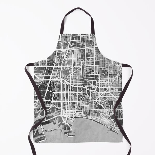 Artikelvorschau, Long Beach California City Street Map entworfen und verkauft von ArtPrints.