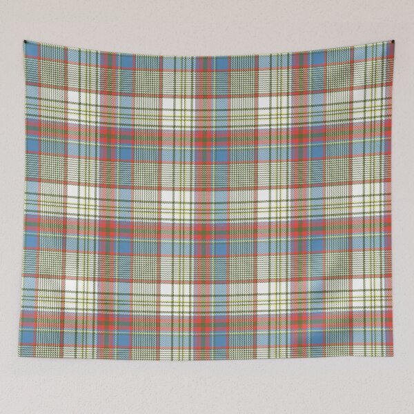 Item preview, Red blue tartan designed and sold by bumblethebee.