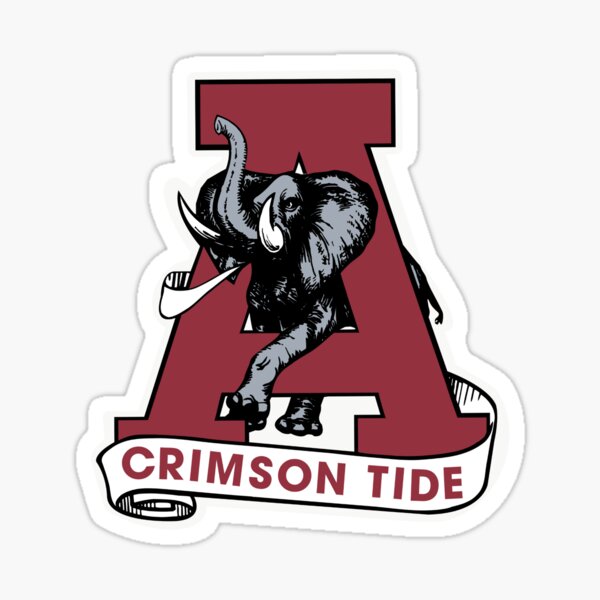 Alabama University Logo Sticker