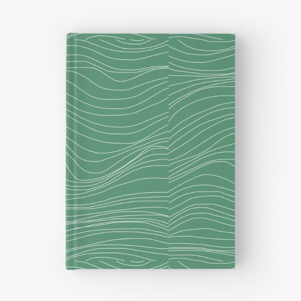 Item preview, Green Abstract Waves designed and sold by maramyeonni.