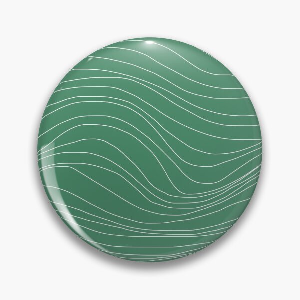 Item preview, Green Abstract Waves designed and sold by maramyeonni.