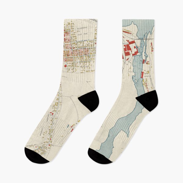 Item preview, Vintage Map of Sarpsborg Norway (1902) designed and sold by BravuraMedia.