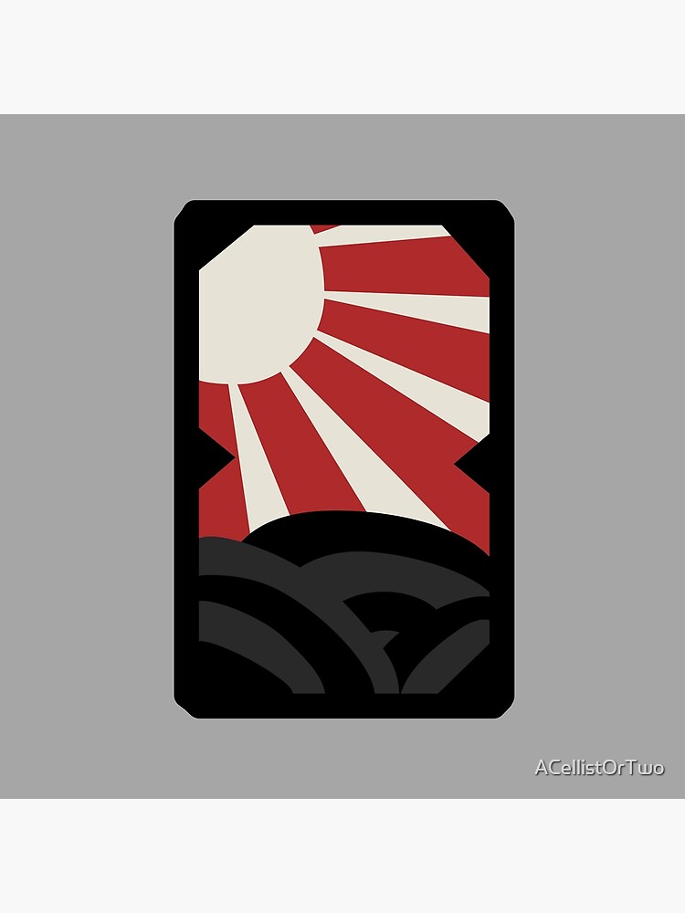 Hanafuda The Moon Greeting Card