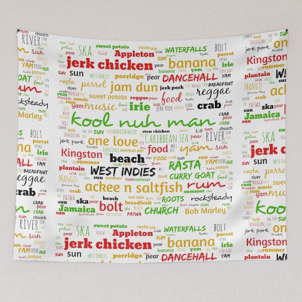 Item preview, Jamaica land we love  designed and sold by JAMAICAMERCH.