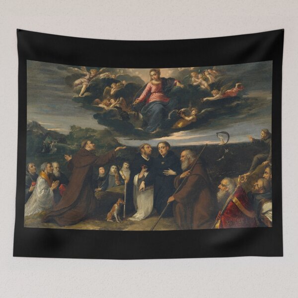 Item preview, The Virgin Adored by Saints designed and sold by Tizeru.