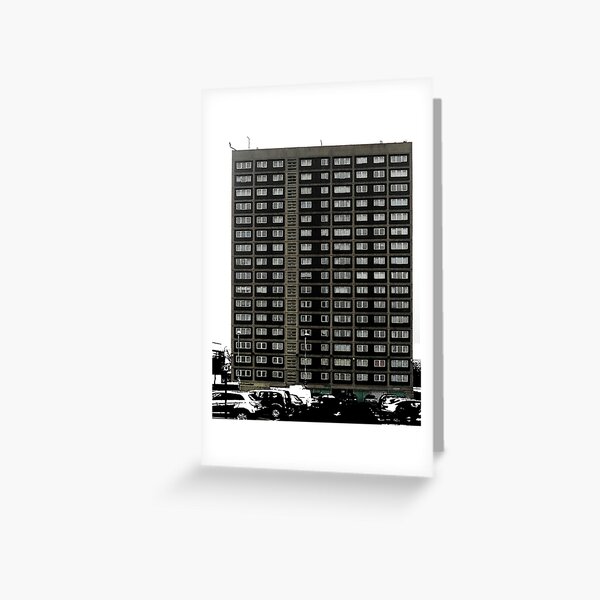 Mulberry Court , Salford Greeting Card