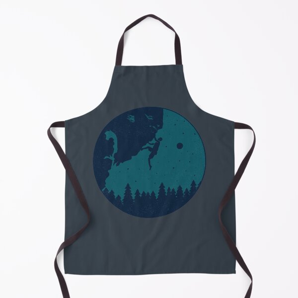 Item preview, Night Time Mountain Climber Silhouette on a Cliff Face designed and sold by kbircham.