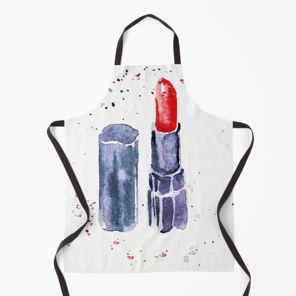 Item preview, Red lipstick watercolor illustration designed and sold by DaryaGeft.