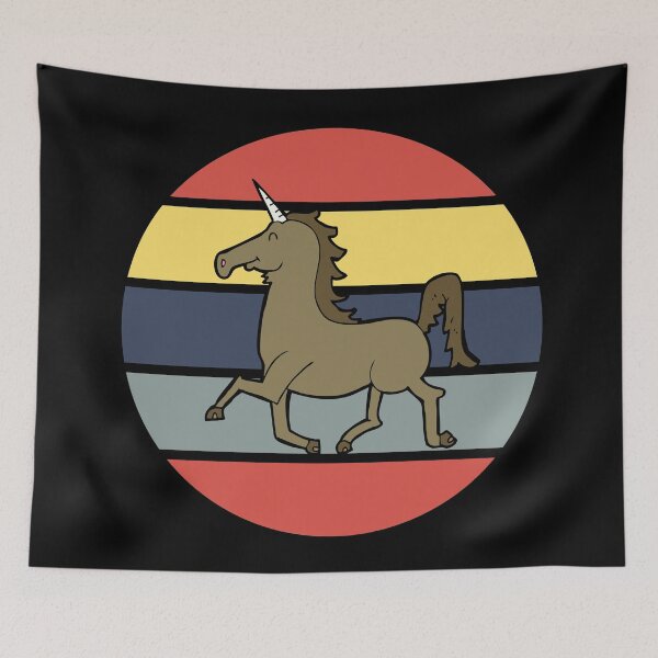 Item preview, Funny Unicorn Cartoon designed and sold by OneTimeEngineer.