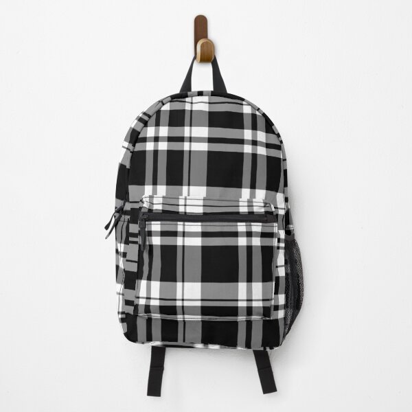 Item preview, black white tartan designed and sold by bumblethebee.