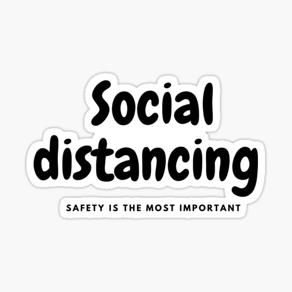 Item preview, Social distancing. designed and sold by DearDesign.