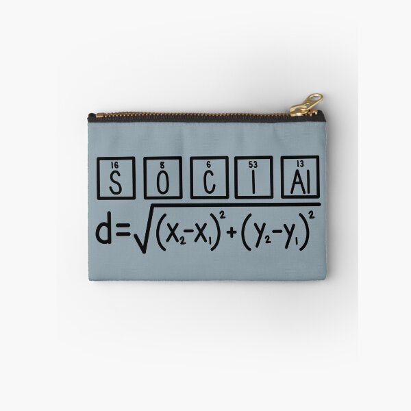 Item preview, Social Distance- Periodic Table and Distance Formula designed and sold by carwalker13.