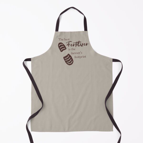 Item preview, The Best Fertilizer is the Farmer's Footprint Quote designed and sold by LochNestFarm.