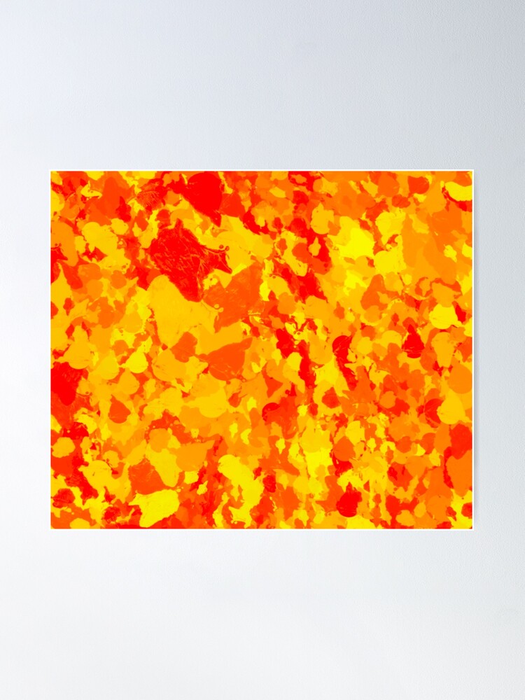 Pixelated Magma Block Poster for Sale by Dator