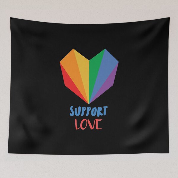 Item preview, Support love gay shirt designed and sold by qzpolo.