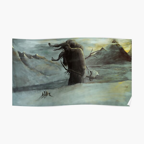 Kveikur - The Ice Giant Walks Poster