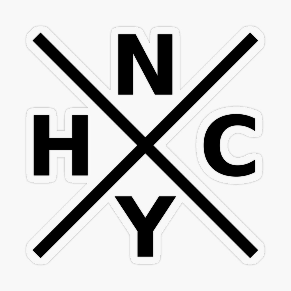 NYHC - New York Hardcore Logo Black Font