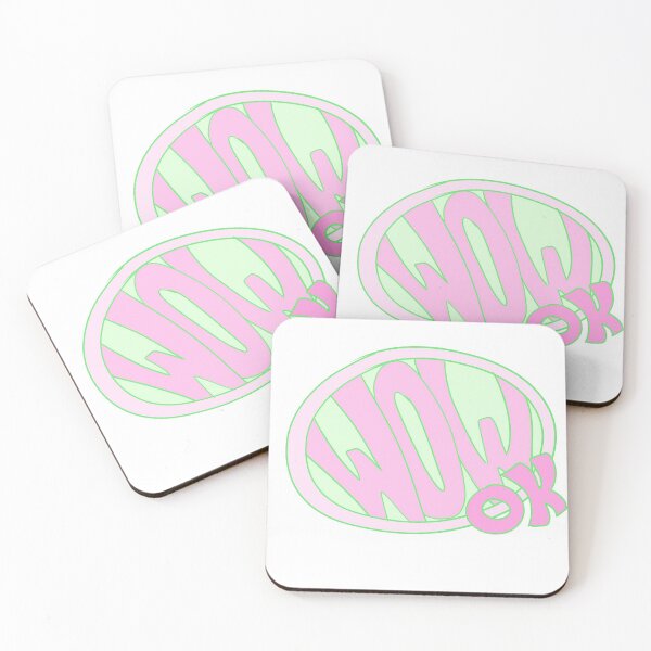 Item preview, wow ok (Pink and green) designed and sold by gross-girl99.