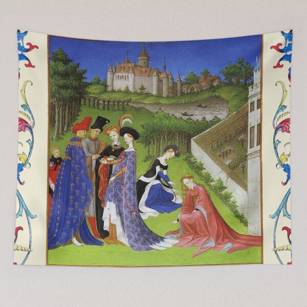 Item preview, APRIL Très Riches Heures du Duc de Berry ,Book Of Hours designed and sold by BulganLumini.