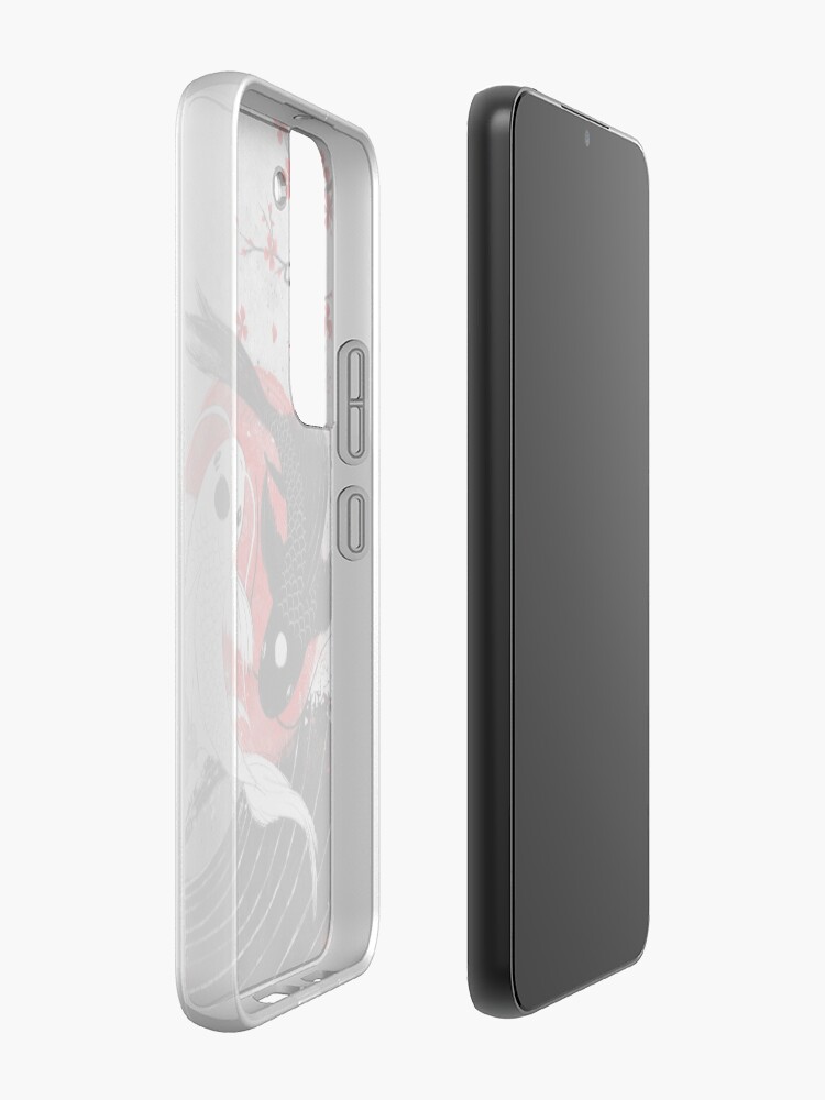 Alternate view of Koi fish - Yin Yang Samsung Galaxy Phone Case