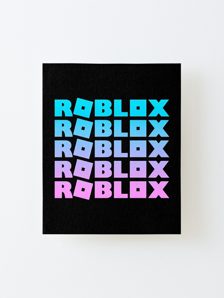 Roblox Bubblegum Mounted Print By T Shirt Designs Redbubble - roblox shirt creator.com