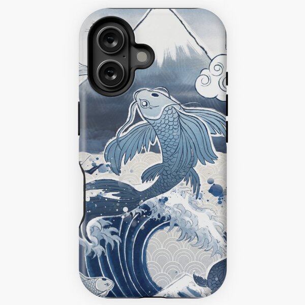 Item preview, Japan Blue- Koi Fish designed and sold by Ruby-Art.