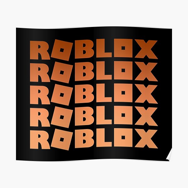 Roblox Kids Posters Redbubble - golden braces roblox