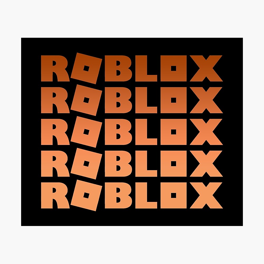 Roblox Adopt Me Rose Gold Poster By T Shirt Designs Redbubble - roblox logo rose gold