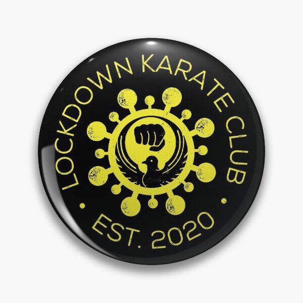 Item preview, Lockdown Wado Karate Club (Yellow) designed and sold by metalfury.