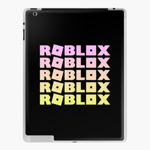 Roblox Green And Pink Ipad Case Skin By T Shirt Designs Redbubble - skin gold roblox