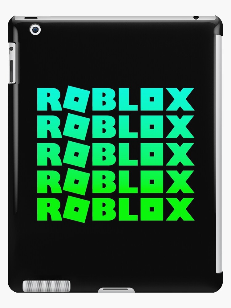 Roblox Neon Green Ipad Case Skin By T Shirt Designs Redbubble - how do you make a shirt in roblox on ipad
